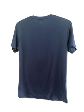 Men's Navy Short-Sleeve Crew Neck Shirt